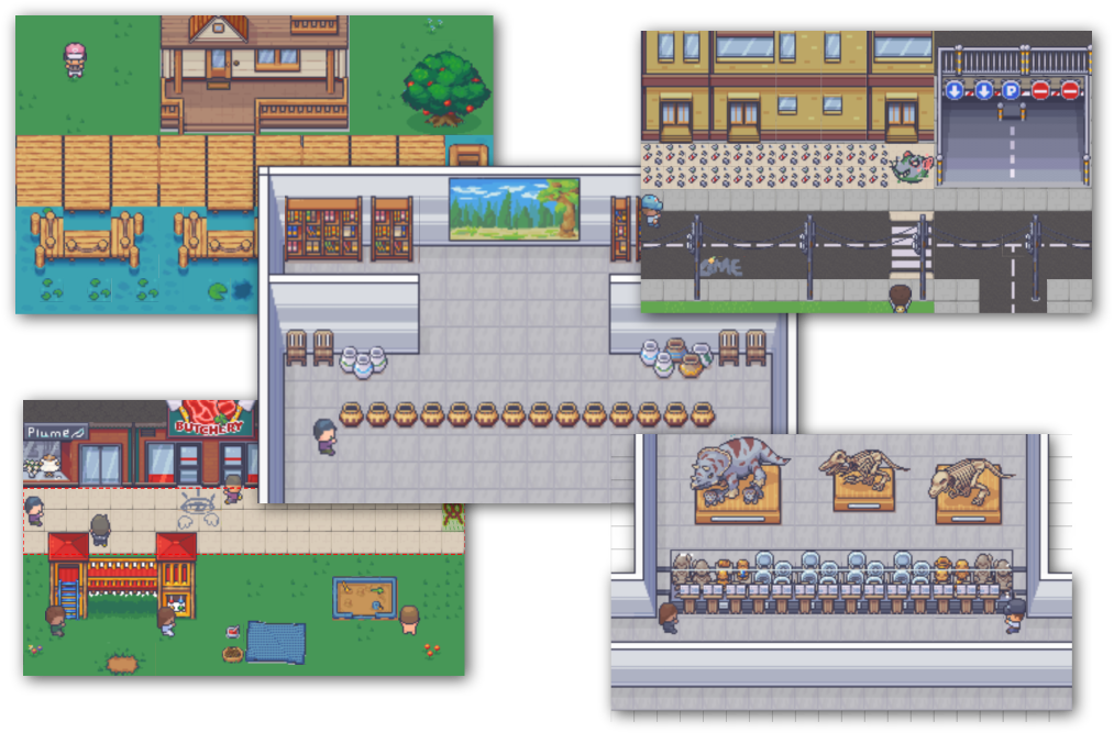 Übersicht der rpgDungeon-Engine